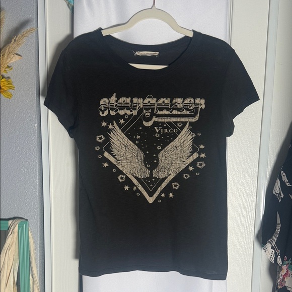 Spell Stargazer Virgo Black Tee Size XS - Picture 2 of 7